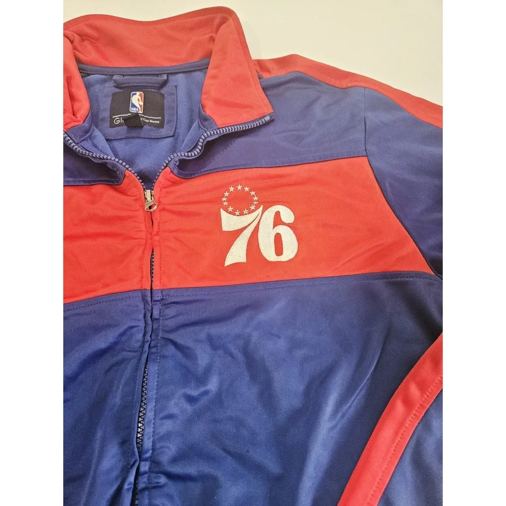Philadelphia 76ers G-III Brand Collared Jacket Men's‎ Size Large